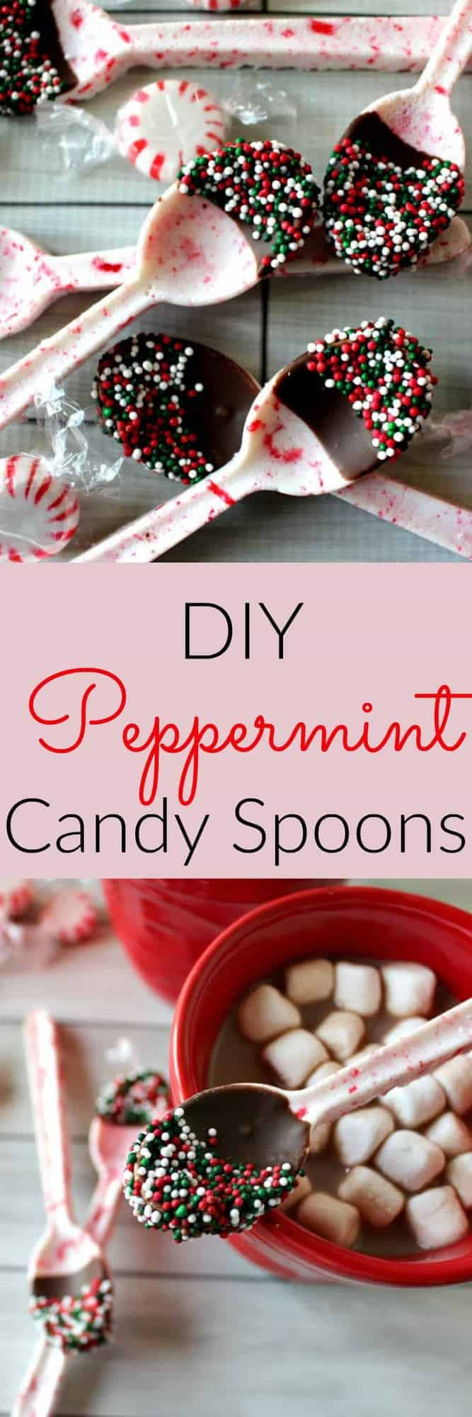 DIY Christmas Presents
 DIY Peppermint Candy Spoons Princess Pinky Girl