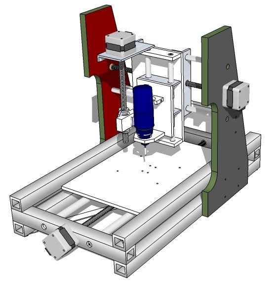 DIY Cnc Machine Plans
 The Easiest Way to a Desktop CNC Machine DIY Desktop CNC