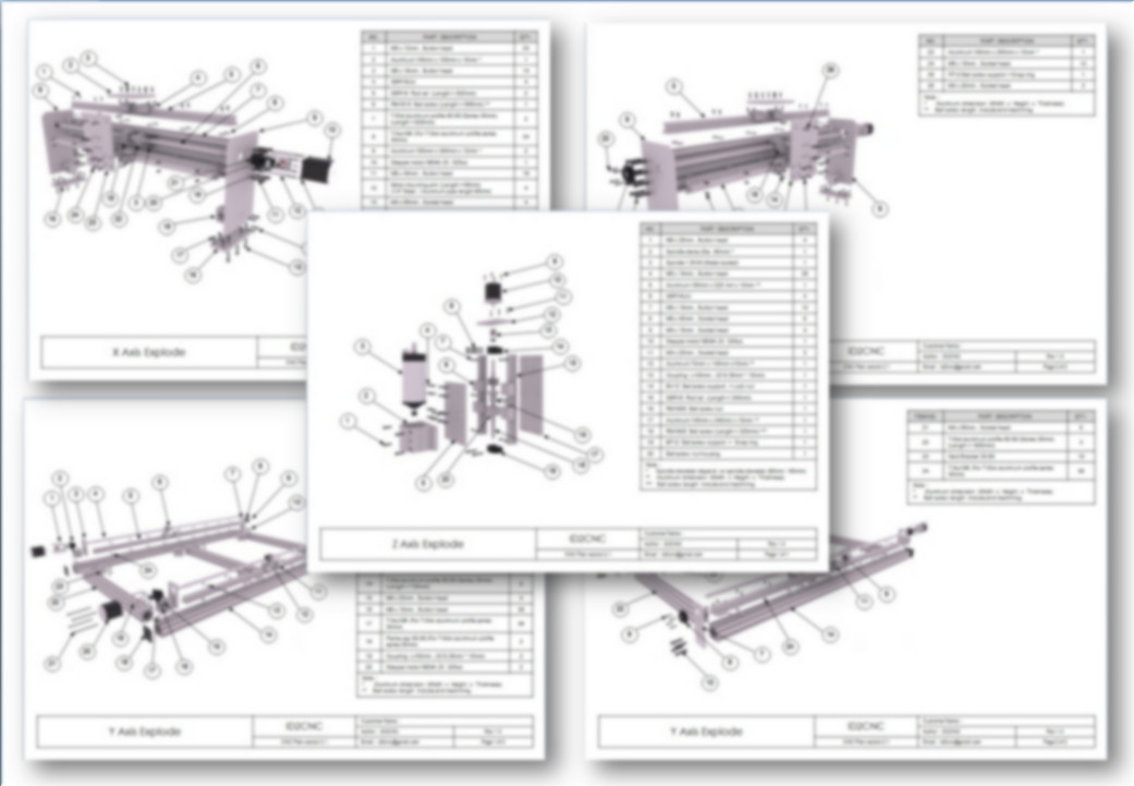 DIY Cnc Machine Plans
 iD2CNC Plan v 2 1 SALE – iD2CNC