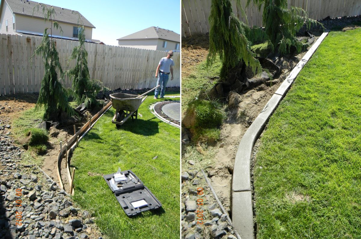 Diy Concrete Landscape Edging
 Garden Edging – How To Do It Like A Pro