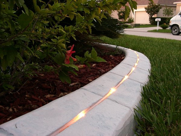 Diy Concrete Landscape Edging
 Kwik Kerb Eurostyle Landscape Lighting and Curb lighting