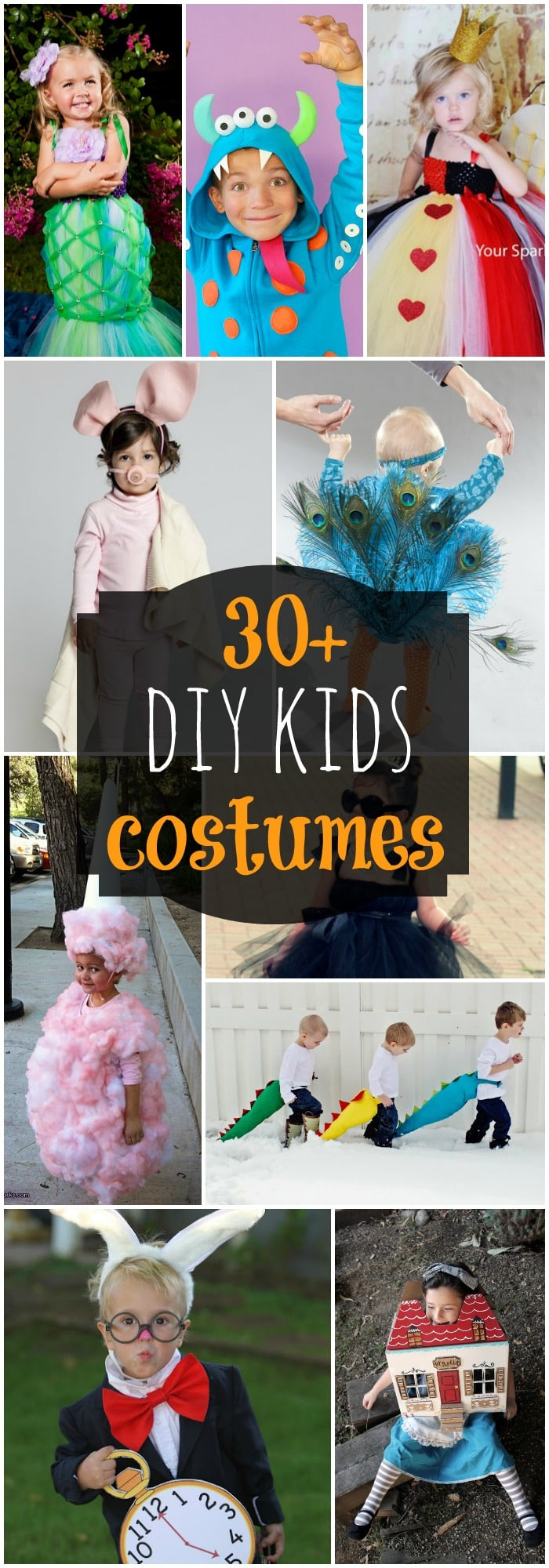 DIY Costume Kids
 DIY Halloween Costumes for Kids