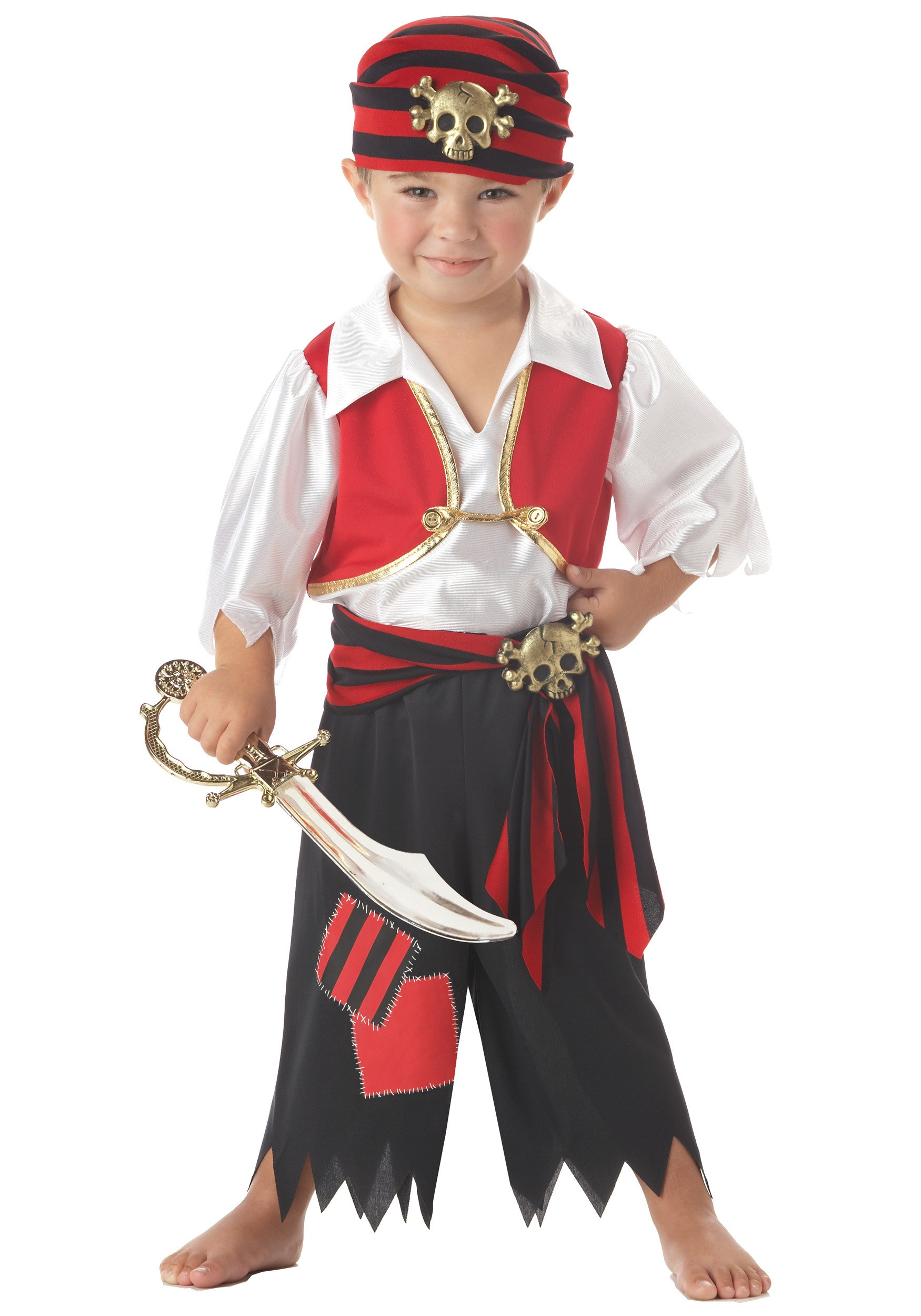 DIY Costumes Kids
 Toddler Ahoy Matey Pirate Costume