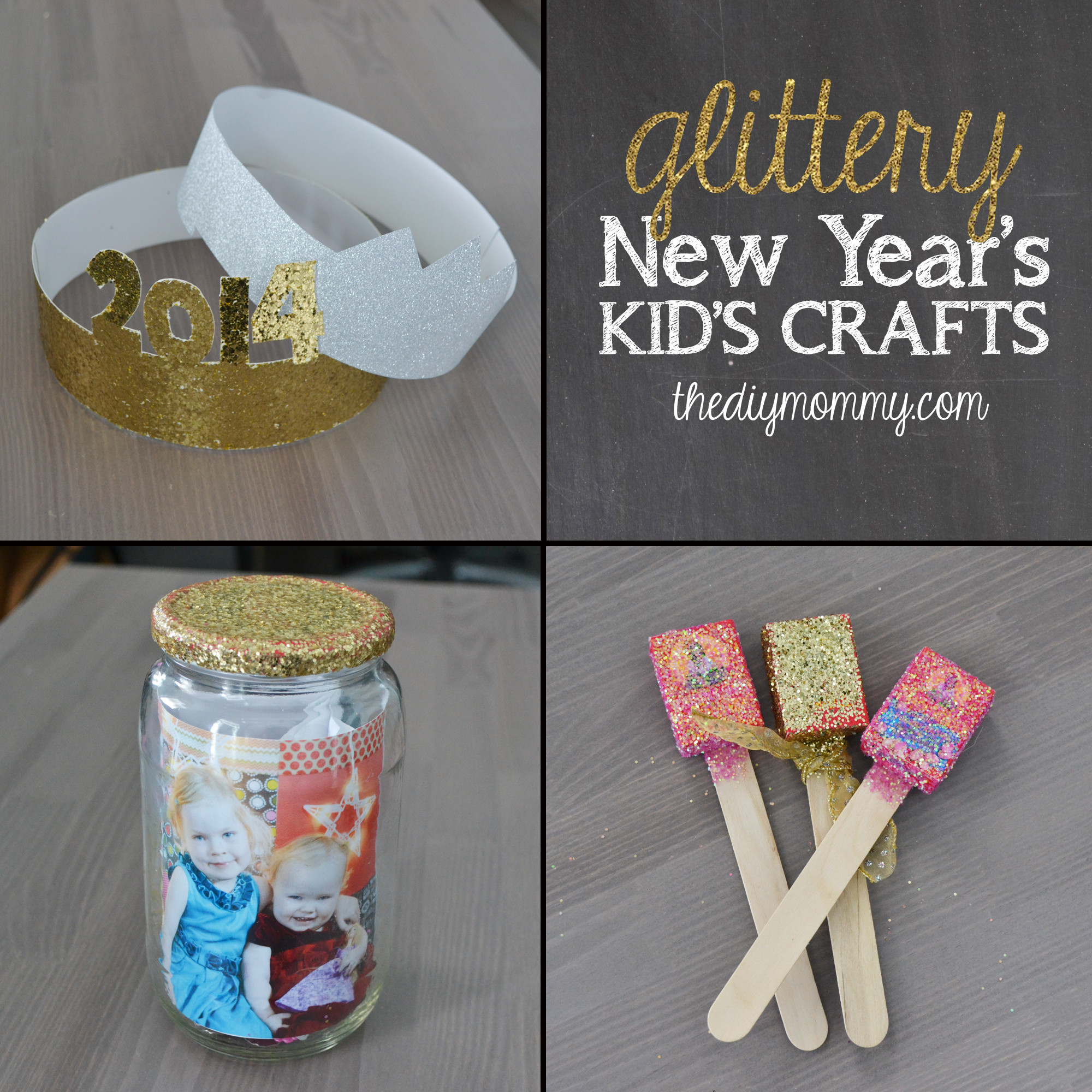 DIY Craft Ideas For Kids
 Make Glittery New Year’s Kid’s Crafts – The News