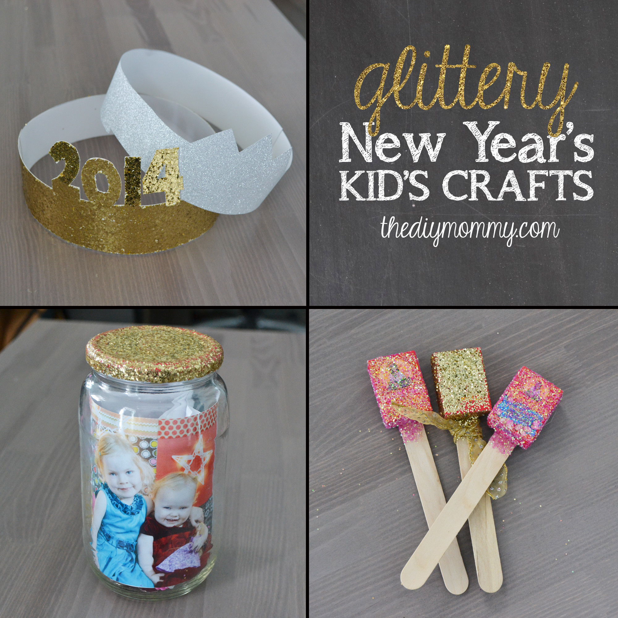 DIY Crafts Kids
 Make Glittery New Year’s Kid’s Crafts – The News