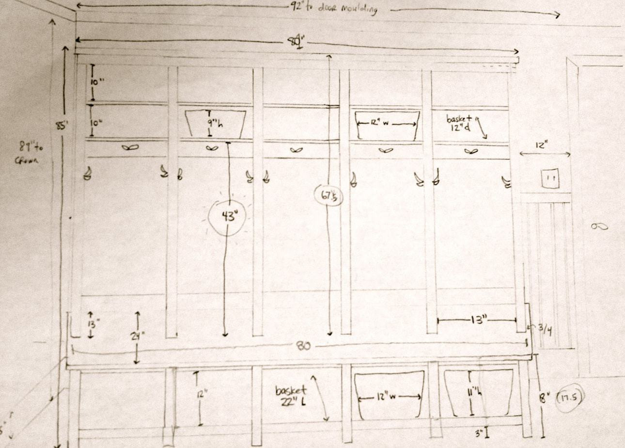 DIY Cubbies Plans
 DIY Locker & Bench Units Jaime Costiglio