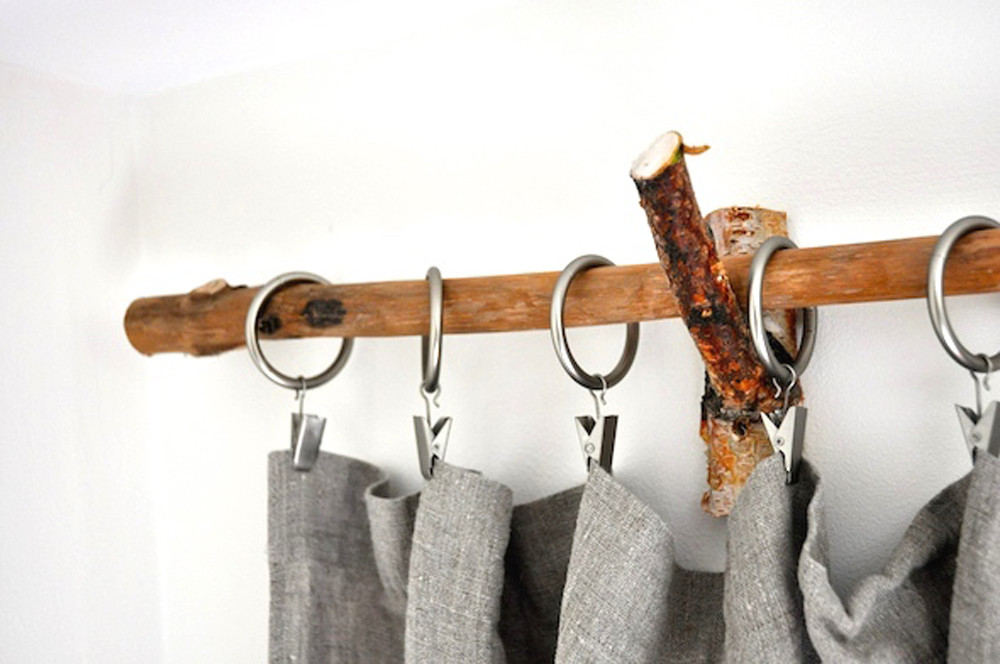 DIY Curtain Brackets
 How to make a curtain rod