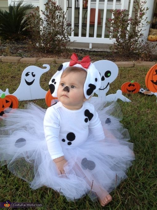 DIY Dalmatian Costume Baby
 Baby Dalmatian Costume