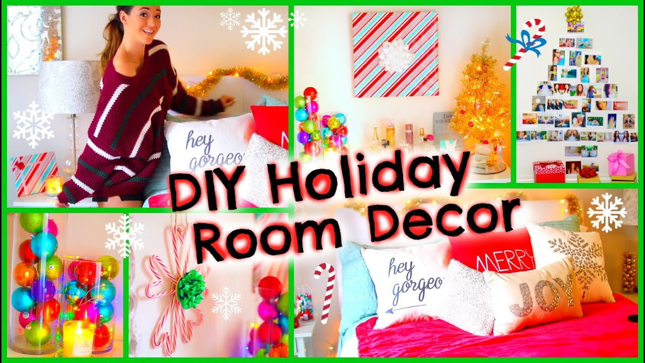 DIY Decorating For Christmas
 DIY Holiday Room Decor ♡ Fun Christmas Decorations for