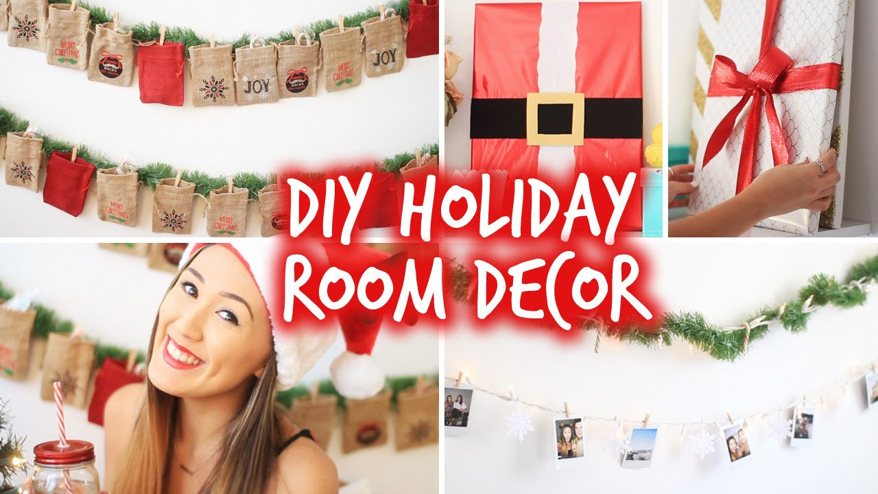 DIY Decorating For Christmas
 DIY Holiday Room Decor Wall Decor & Christmas Advent