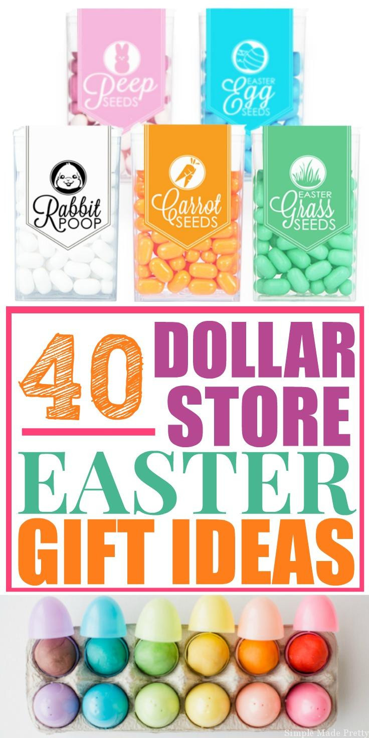 DIY Easter Gift
 40 DIY Dollar Store Easter Gift Ideas Simple Made Pretty