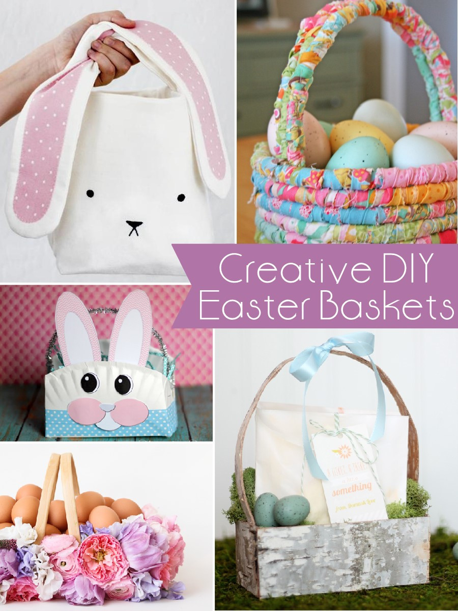 DIY Easter Gift
 Must Have Craft Tips Creative DIY Easter Baskets