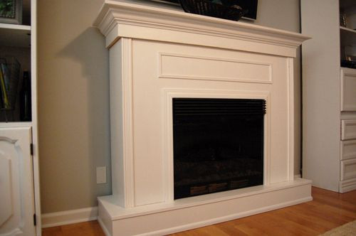 Diy Electric Fireplace Mantel
 Building a Custom Electric Fireplace Surround