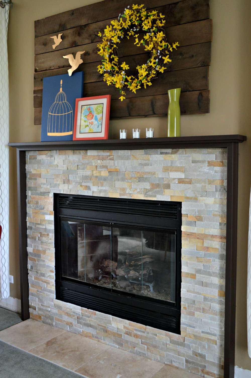 Diy Electric Fireplace Mantel
 Diy Fireplace Mantel