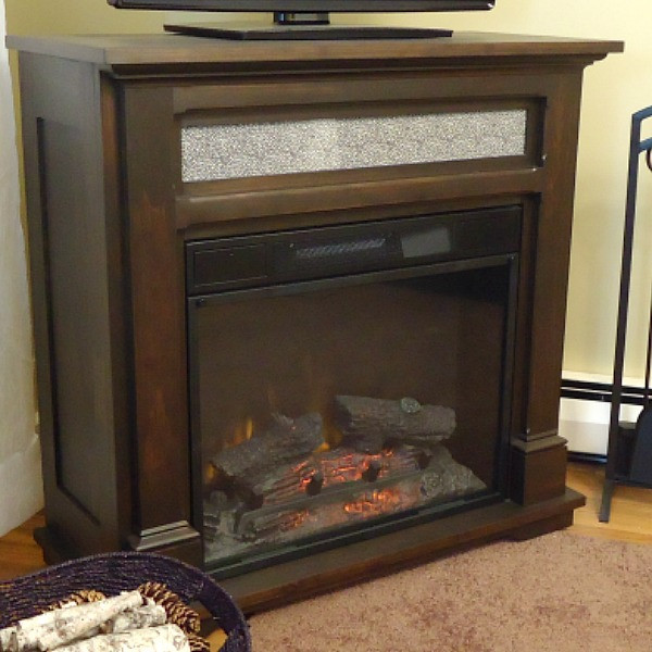 Diy Electric Fireplace Mantel
 DIY Electric Fireplace Mantel