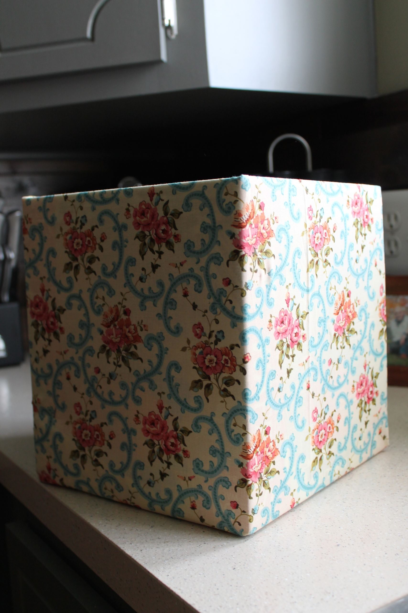 DIY Fabric Box
 A Simple DIY – Fabric Covered Boxes