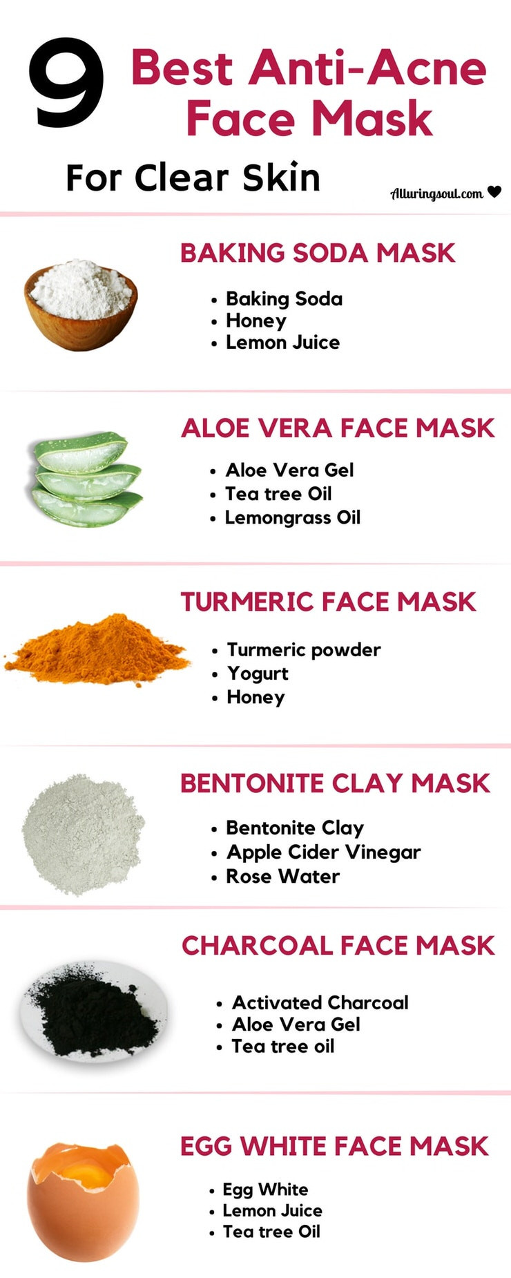 DIY Face Mask For Clear Skin
 Best DIY Face Masks for Every Skin Type