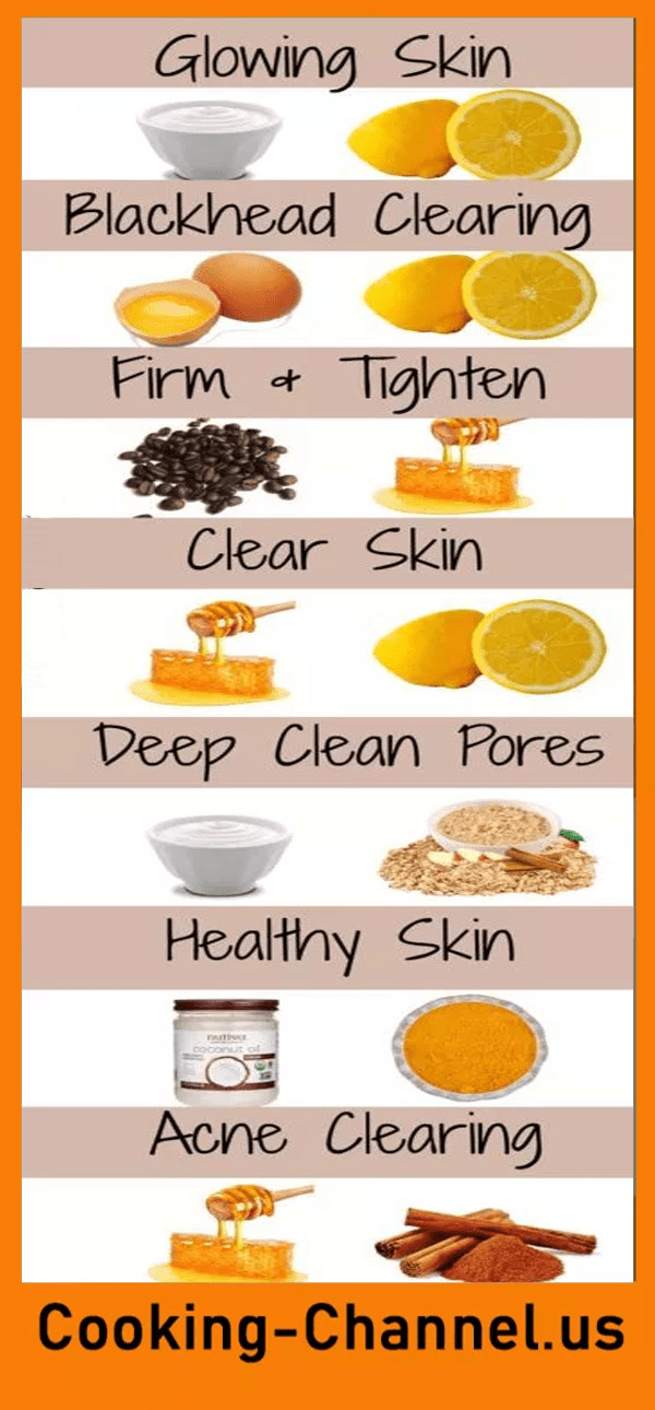 DIY Face Mask For Clear Skin
 7 DIY FACE MASKS FOR GLOWING SKIN