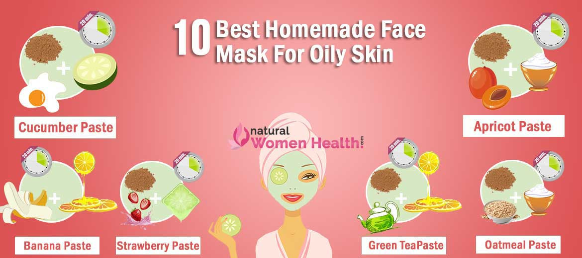 DIY Face Mask For Oily Skin And Acne
 10 Best DIY Homemade Face Masks for Oily Skin