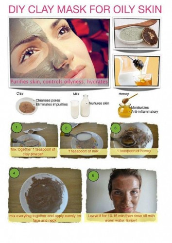 DIY Face Mask For Oily Skin And Acne
 Beauty Tips for Oily Skin