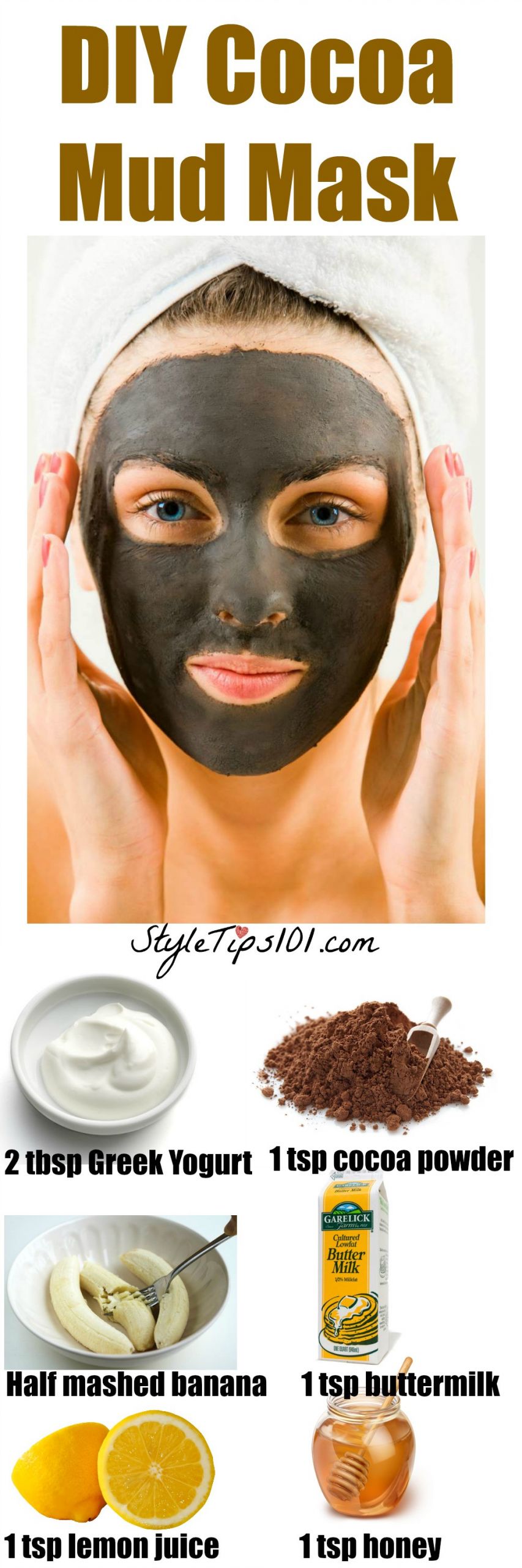DIY Face Mask For Oily Skin And Acne
 DIY Mud Mask For Acne Prone and Oily Skin