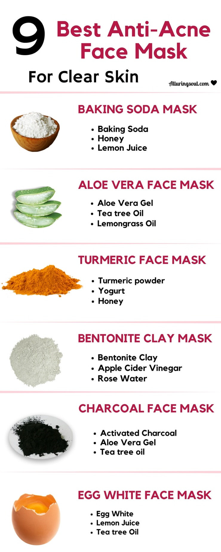 DIY Face Mask For Oily Skin And Acne
 Best DIY Face Masks for Every Skin Type