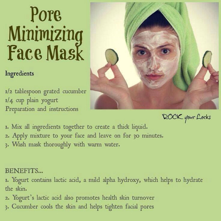 DIY Facial Mask For Pores
 Pore Minimizing Face Mask
