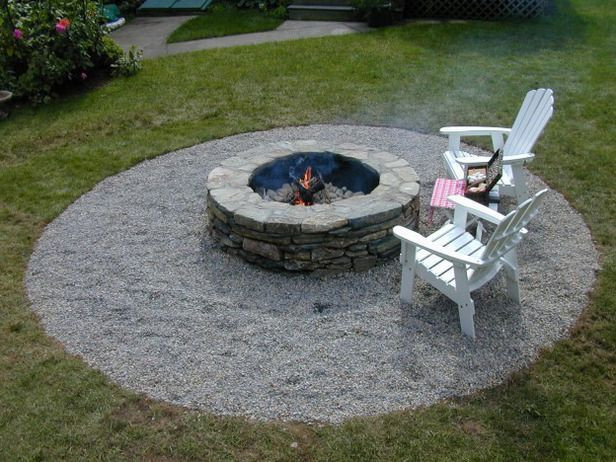 Diy Firepit Pinterest
 DIY fire pit outside style