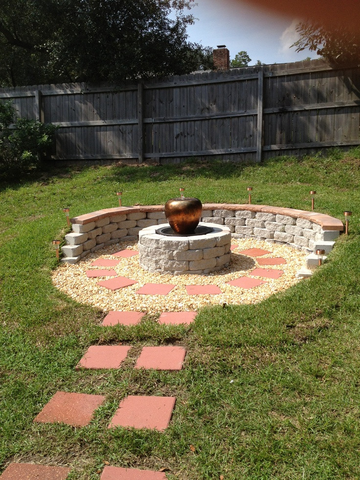 Diy Firepit Pinterest
 Pin by Haley Crayton on Fire Pit Ideas