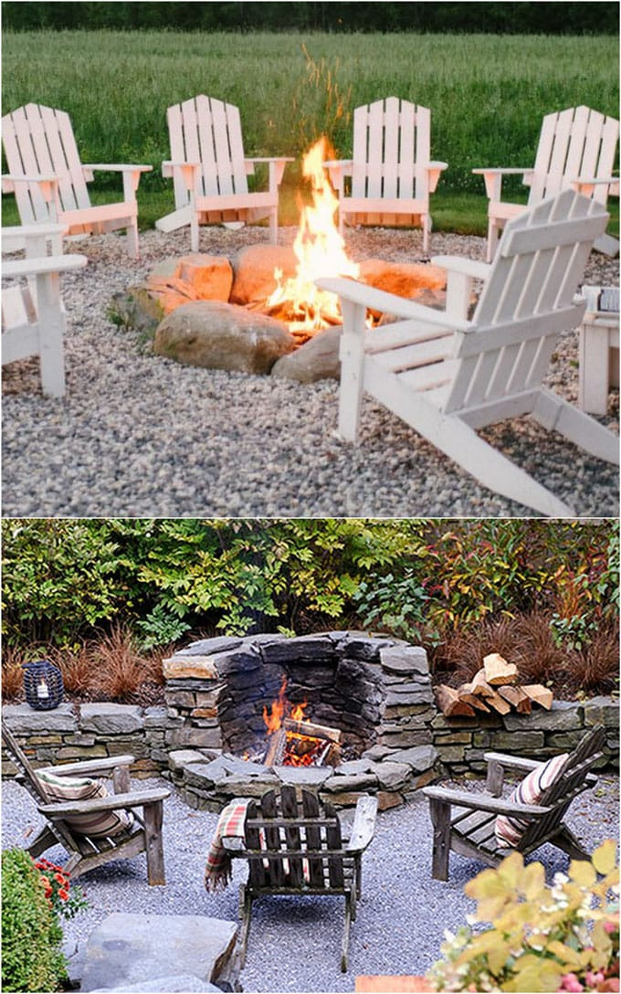 Diy Firepit Pinterest
 24 Best Fire Pit Ideas to DIY or Buy Lots of Pro Tips