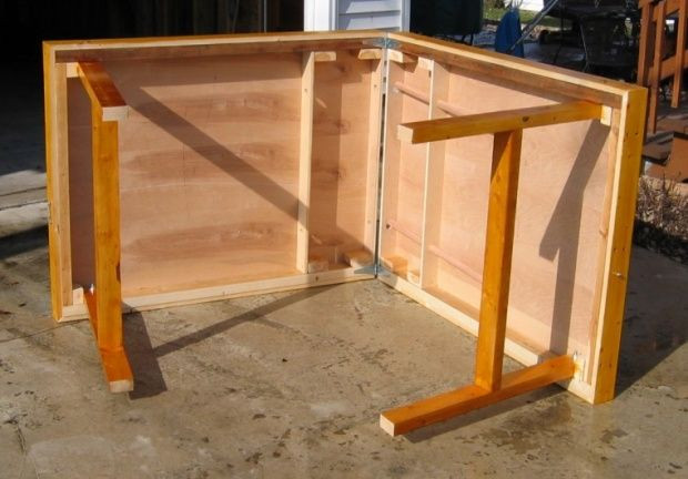 DIY Folding Table Plans
 410 Best images about WW Tables Plans Ideas on Pinterest