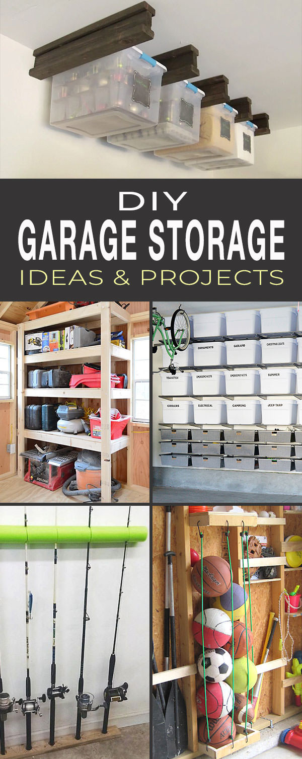 Diy Garage Organizer Ideas
 DIY Garage Storage Ideas & Projects