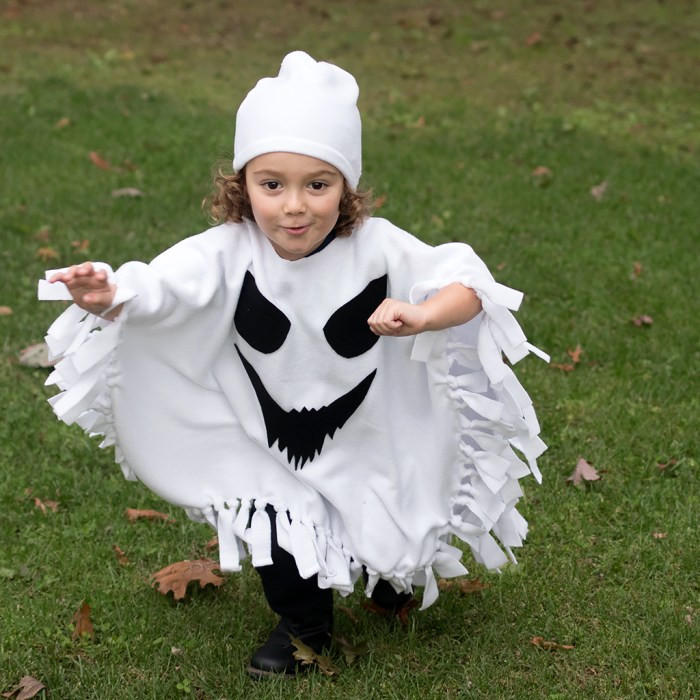 DIY Ghost Costume Kids
 No Sew Ghost Costume Gina Michele