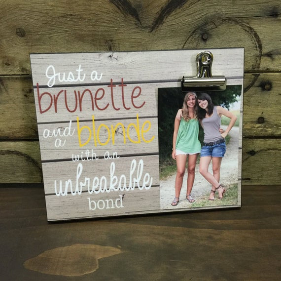 DIY Gifts For Sisters
 Personalized Picture Frame Gift For Sister Gift For Best