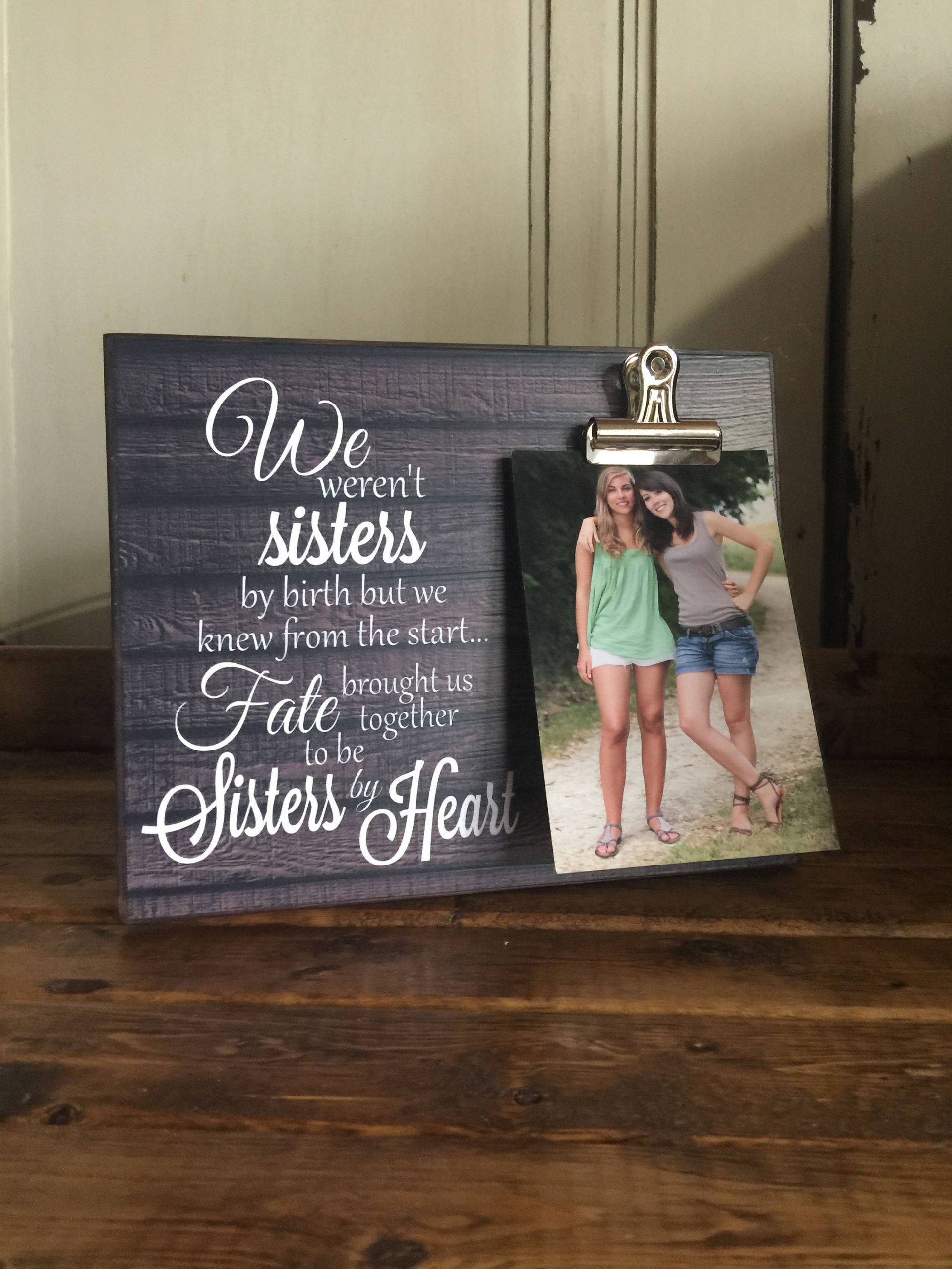 DIY Gifts For Sisters
 ON SALE Gift For Sister Gift For Best Friend We Weren t