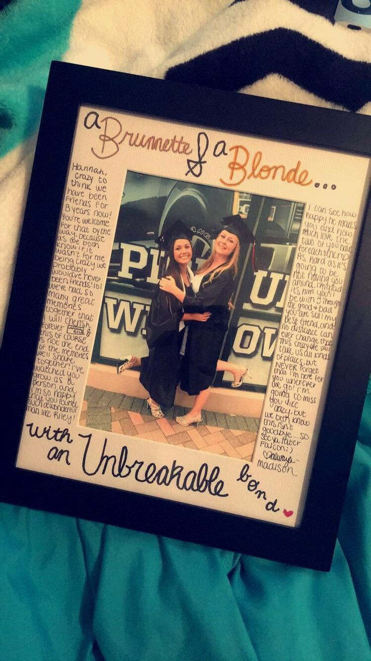 DIY Graduation Gifts For Best Friends
 284 best BEST FRIENDS FOREVER images on Pinterest