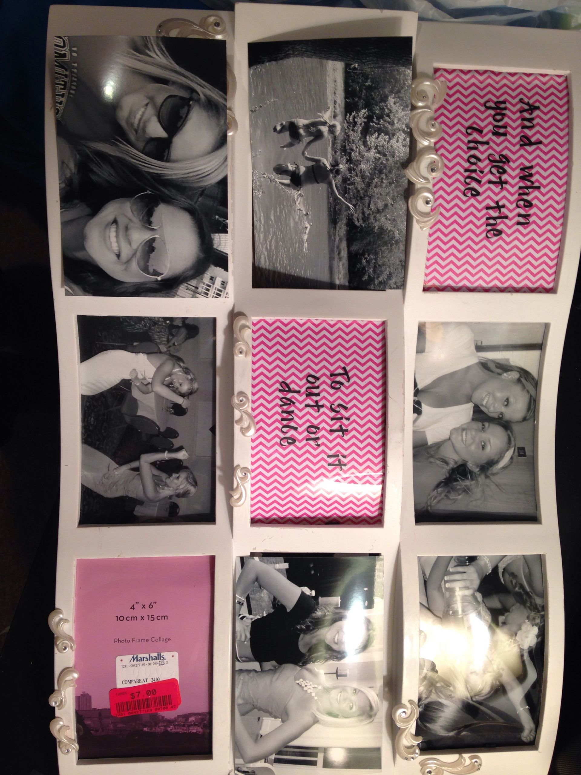 DIY Graduation Gifts For Best Friends
 DIY picture frame collage graduation t to my best