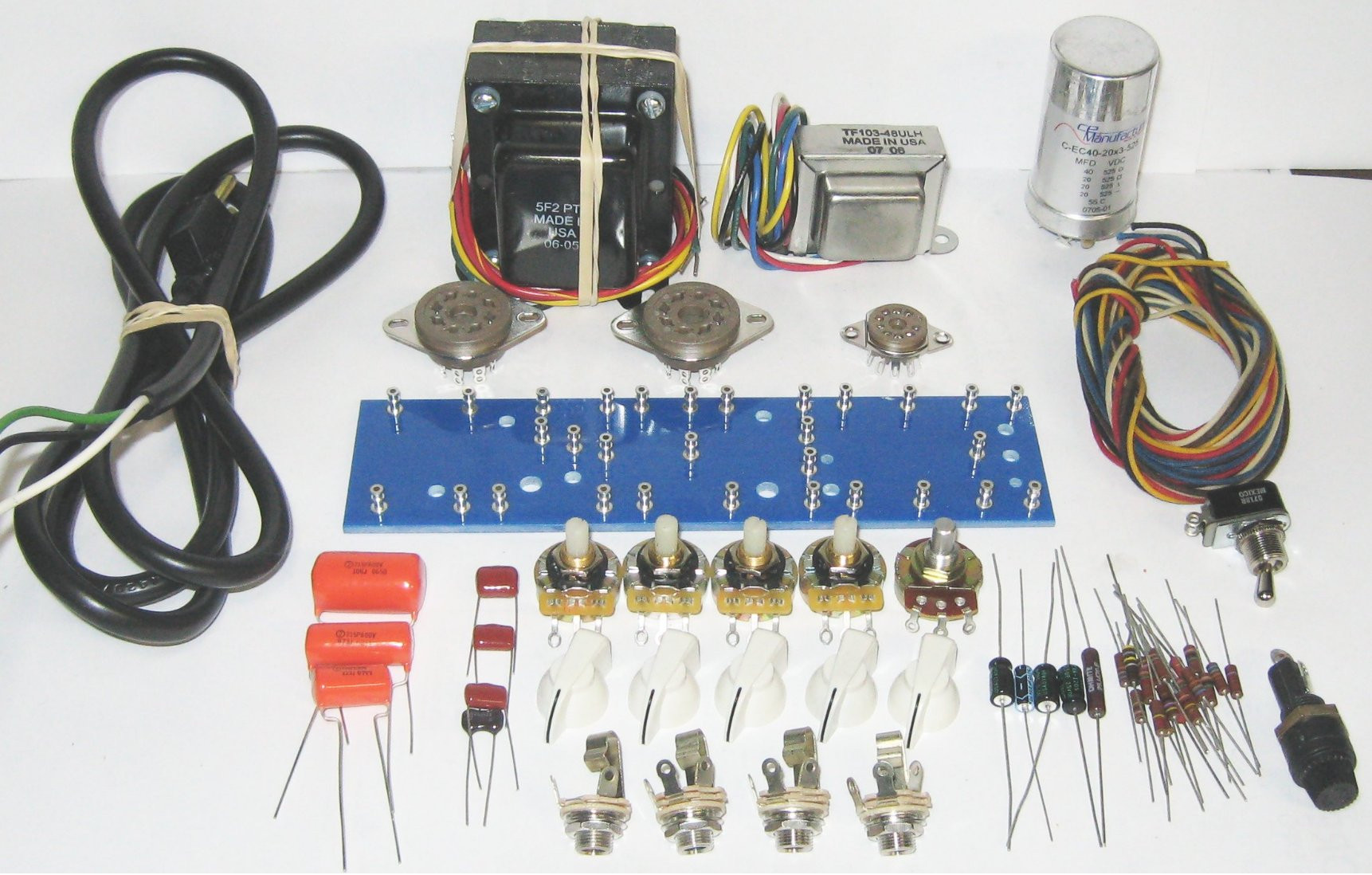 DIY Guitar Tube Amp Kit
 AA764 Blackface Vibro Champ DIY Tube Guitar Amp Kit