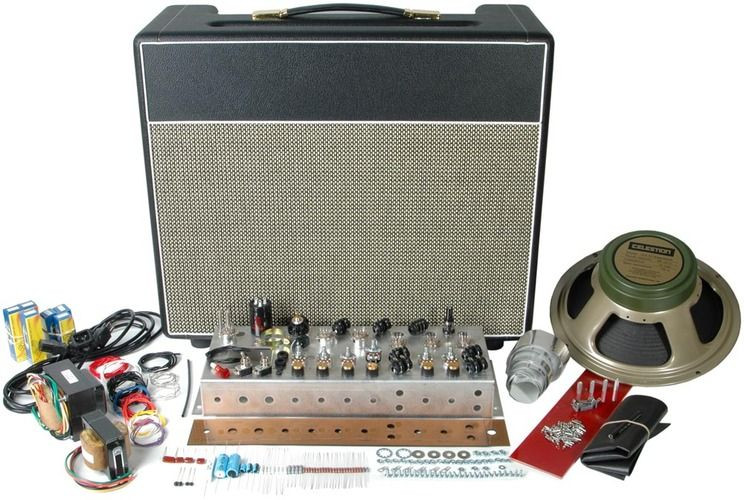 DIY Guitar Tube Amp Kit
 Classic British 18W Tube Guitar Amp Kit 1x12 bo