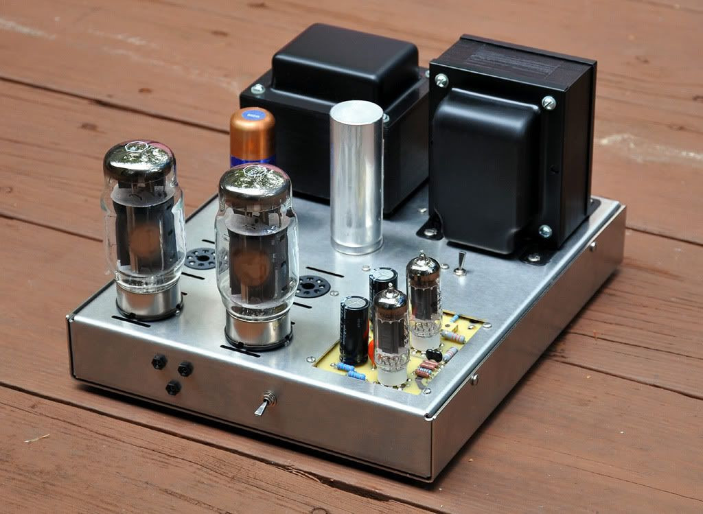 DIY Guitar Tube Amp Kit
 Prototype 125 watt monoblock tube amplifier KIT Page 2