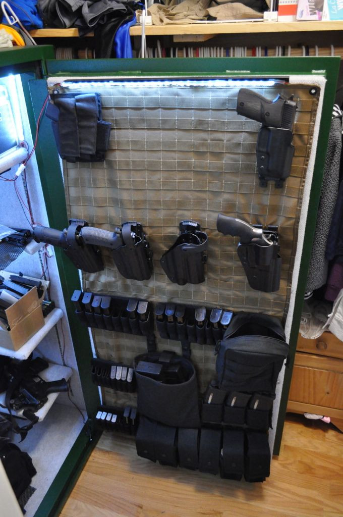 DIY Gun Safe Door Organizer
 40 best diy gun safe images on Pinterest