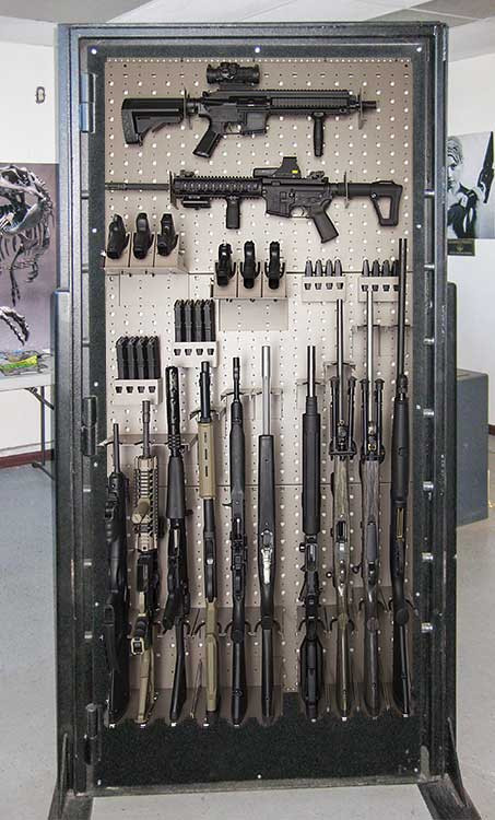 DIY Gun Safe Door Organizer
 Gun Safe Options & Interiors by Sportsman Steel Safes