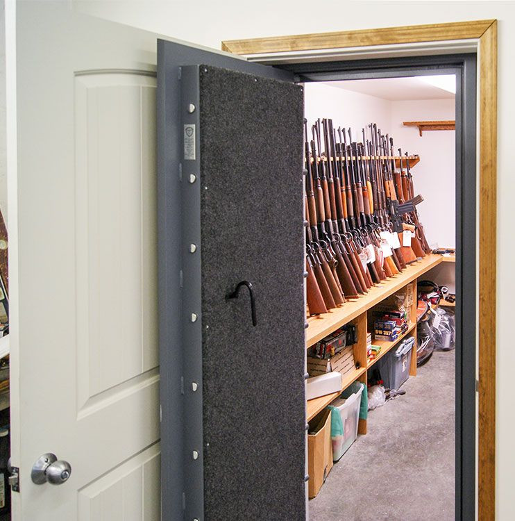 DIY Gun Safe Door Organizer
 Vault Doors & Safe Room Doors for Sale Made in USA