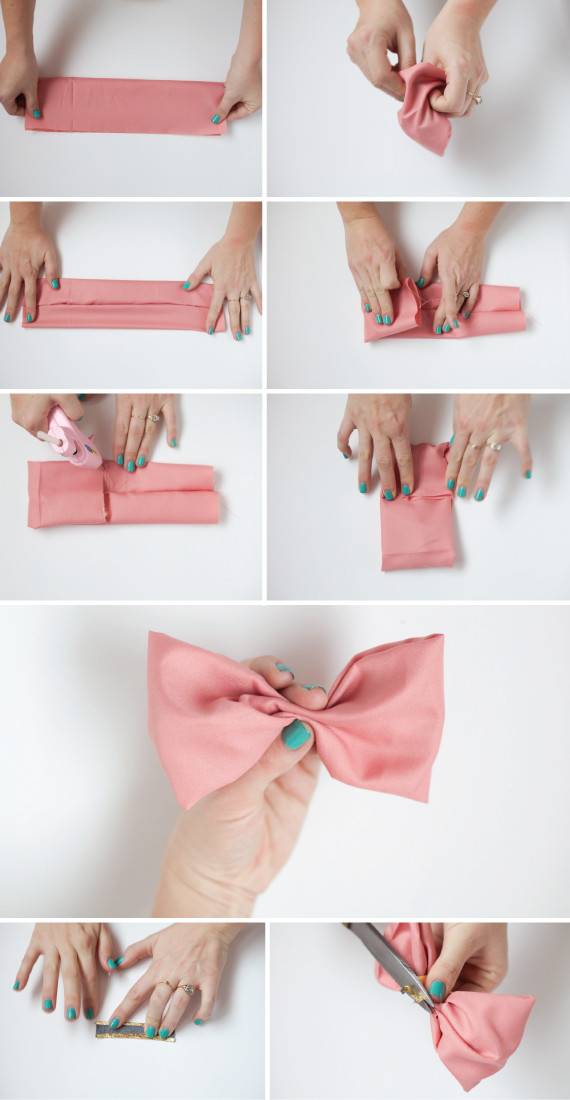 DIY Hair Bows With Ribbon No Sew
 How to make a giant hairbow