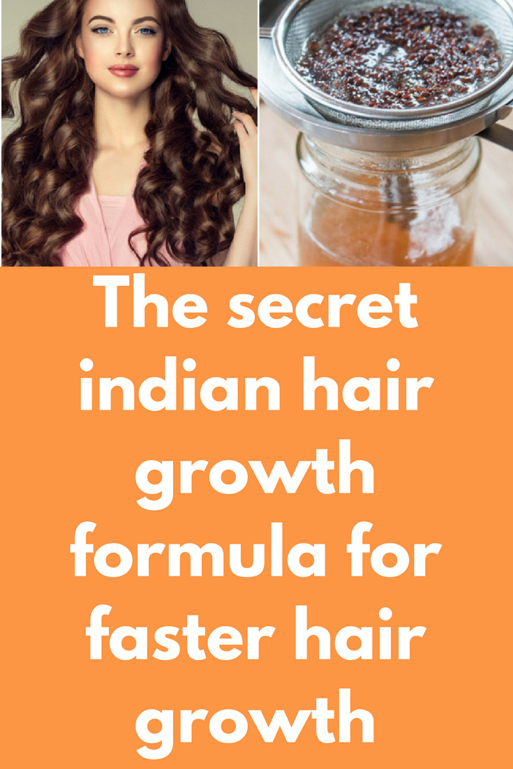 DIY Hair Growth Formula
 The secret indian hair growth formula for faster hair