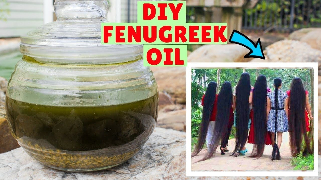 DIY Hair Growth Formula
 DIY EXTREME Hair Growth Fenugreek Oil Recipe