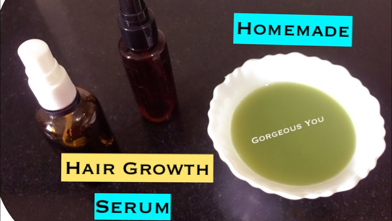 DIY Hair Growth Formula
 Homemade Hair Growth Serum diy Recipe Super Fast Hair