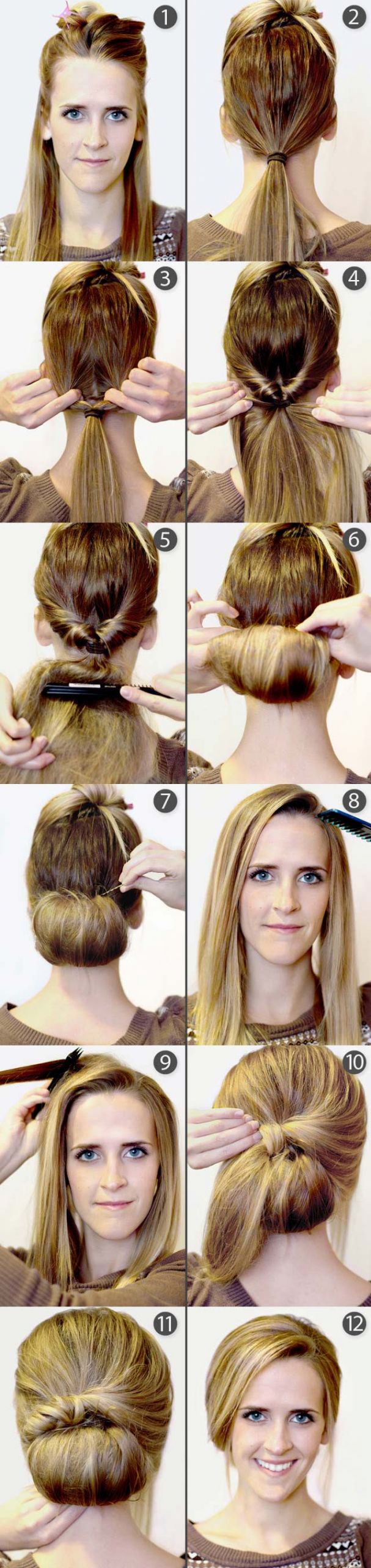 DIY Hairstyle For Long Hair
 9 Pretty DIY Hairstyles With Step by Step Tutorials