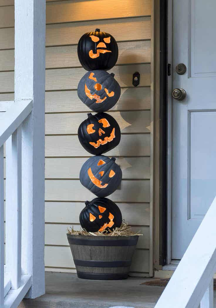 Diy Halloween Porch Decorations
 Front Porch & Outdoor Halloween Decorating Ideas • The