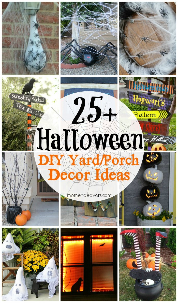 Diy Halloween Porch Decorations
 25 DIY Halloween Yard & Porch Decor Ideas